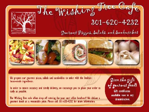 The Wishing Tree - Web Design